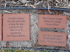 Memorial Garden Pavers